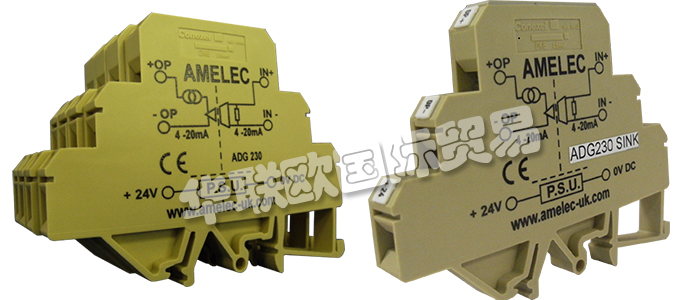 英國AMELEC公司的產(chǎn)品主要有：英國AMELEC變送器、AMELEC放大器、信號分離器、跳閘放大器、脈沖發(fā)生器、RTD分離器電流表、發(fā)射器、換能器、行程放大器、信號分配器、信號隔離器、信號轉換器、面板儀表、高壓信號變送器、電位器變送器、電流傳感器、電壓傳感器、直流電流變送器、接觸式中繼器、多通道信號隔離器、可編程信號隔離器、指示器、電源。