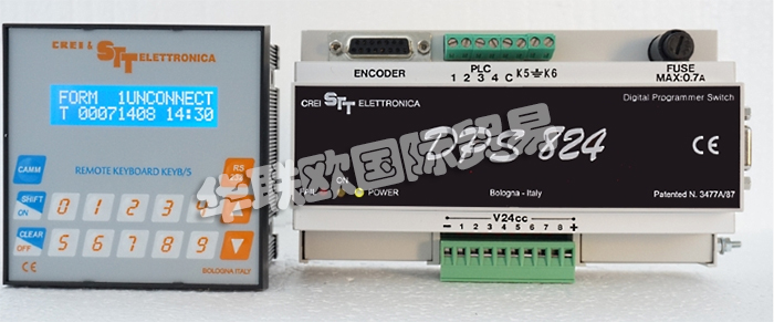 意大利CREI STT Elettronica公司的產(chǎn)品主要是生產(chǎn)電子凸輪編程器：意大利 CREI STT Elettronica電子凸輪編程器、CREI STT Elettronica絕對式單圈編碼器、電子凸輪編程器、光學(xué)編碼器、繼電器接口、屏蔽電纜、電源、彈性接頭、鍵盤保護(hù)蓋。