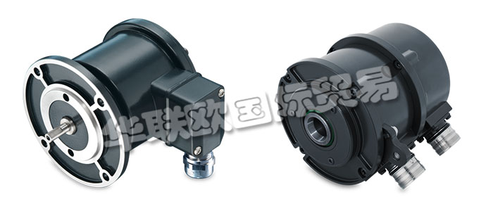 堡盟HUBNER重載編碼器POG系列是型號非常多樣、用途極為廣泛的堡盟增量式重載編碼器產(chǎn)品。該系列編碼器融合了堡盟作為重載編碼器全球市場領導者的豐富經(jīng)驗，始終能夠為您提供最可靠的應用解決方案。適用于所有常見的安裝方式(空心軸、錐孔型、帶歐式法蘭B10的實心軸)，通過端子盒/M23法蘭接頭/電纜進行連接，輸出信號為HTL-P/TTL。
